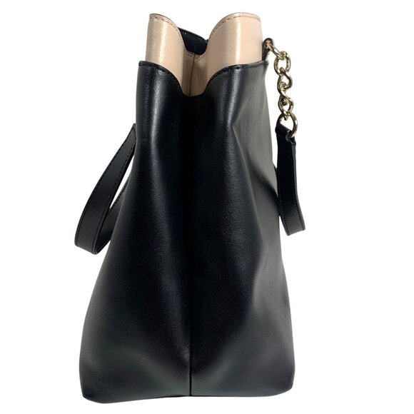 KATE SPADE New York Baldwin Street Maryanne Shoulder Bag Tote Black/Almond Leath - Picture 4 of 11